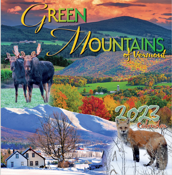 Green Mountain of Vermont 2023 Calendar