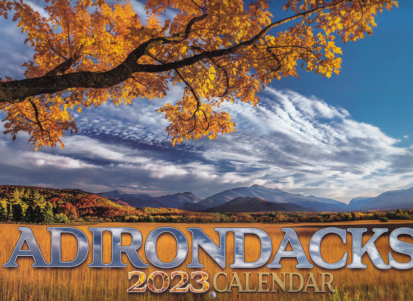 NY State Adirondacks Photo Wall Calendar