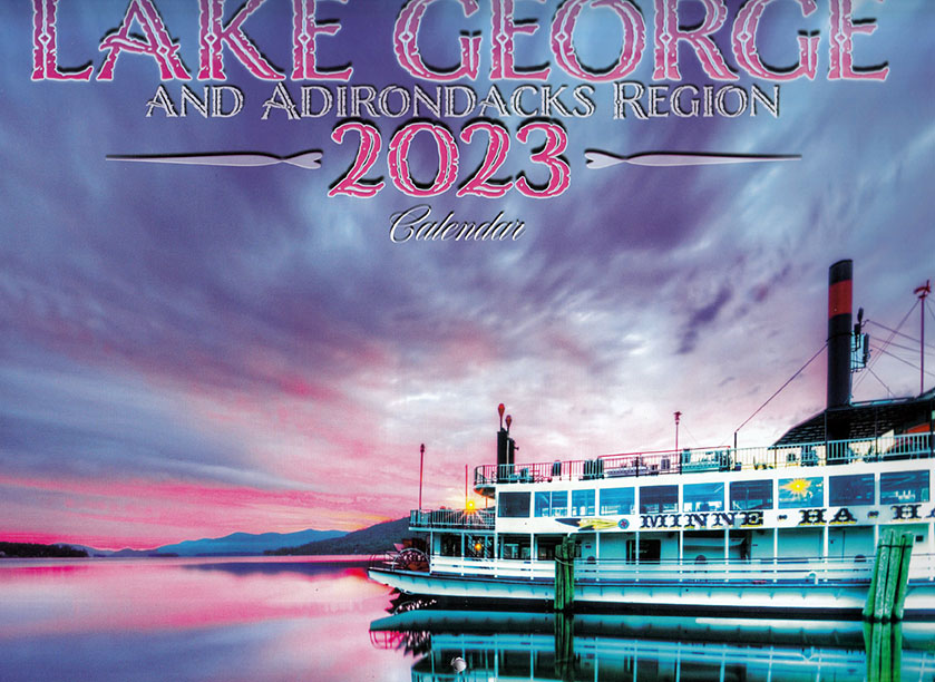 NY State Lake George Adirondacks Wall Calendar