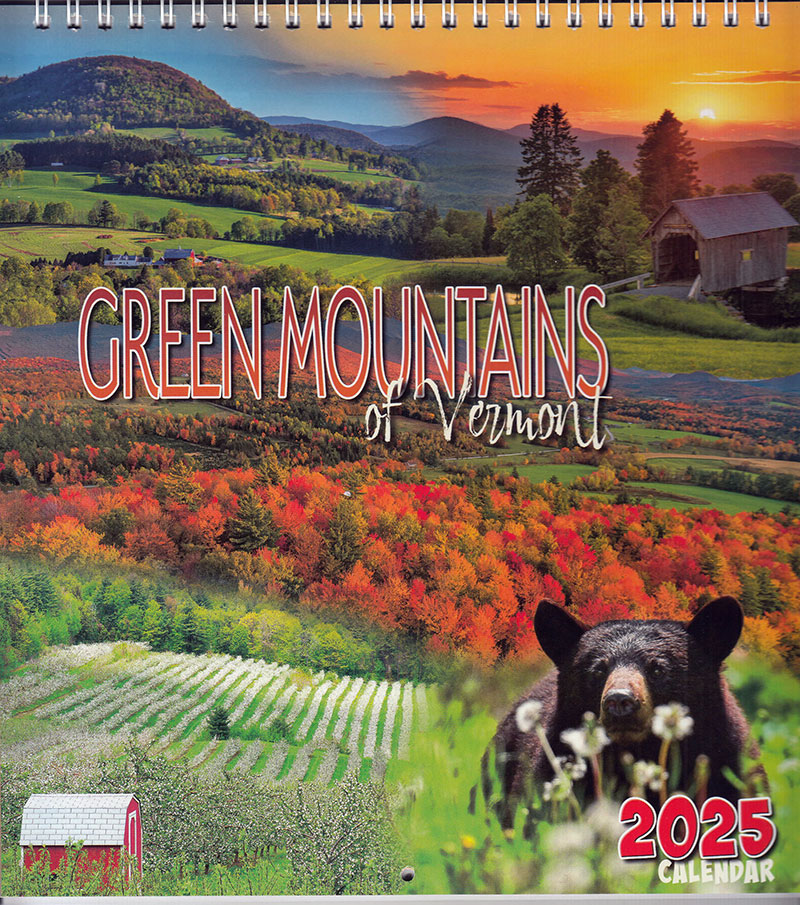 Green Mountains of Vermont Engagement Calendar