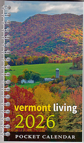 Vermont Living Pocket Calendar