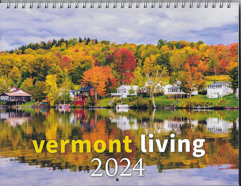 Vermont Living Deluxe Hanging Wall Calendar Boxed for Gift Giving
