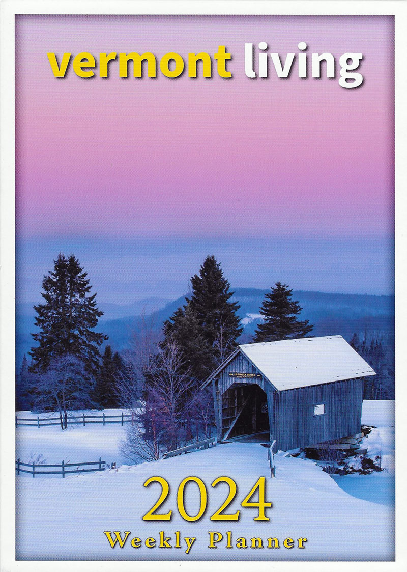 Vermont Living Weekly Planner Vermont Illustrating